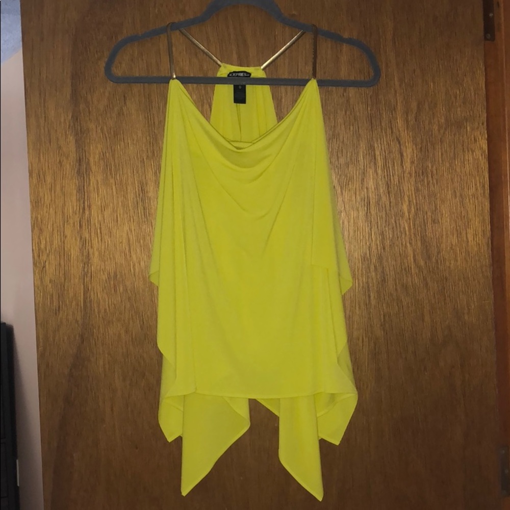 Express Neon Flowy Top! size XS